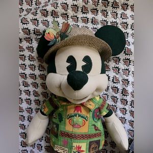 Disney World Mickey Mouse Tiki Room 50th Anniversary Plush NEW Main Attraction